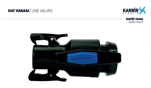 Karbir Rapid Valve · Line valve & coupling